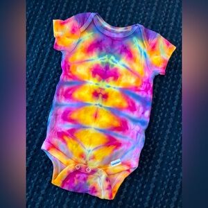 Custom Tie Dye 3-6mo Onesie Infant